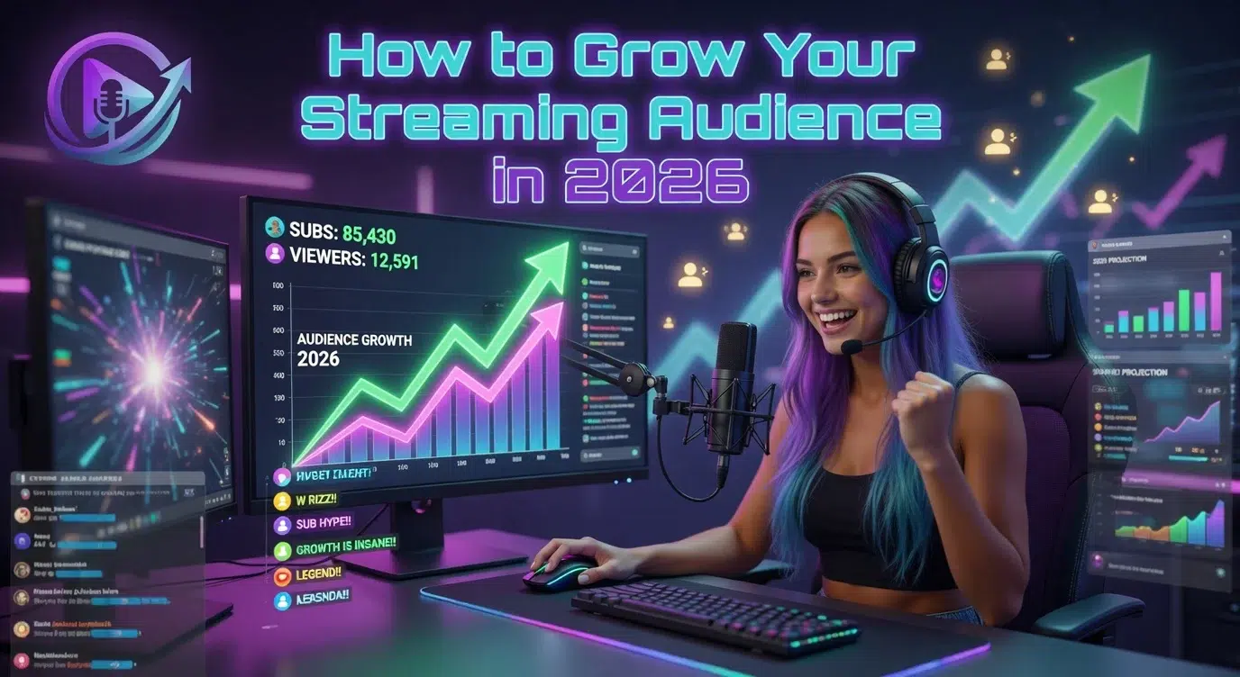 How to Grow Your Streaming Audience in 2026 Hero