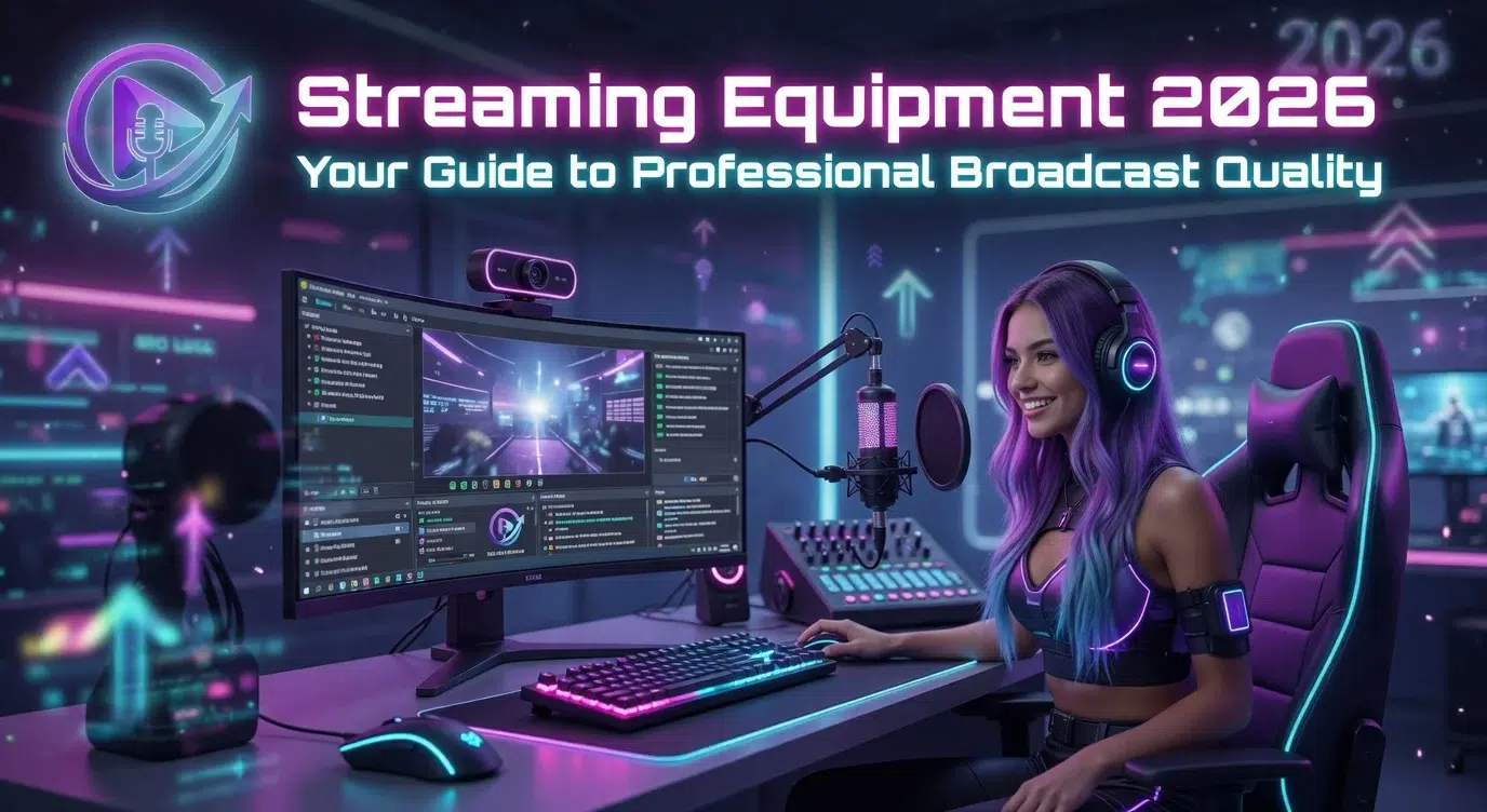 Streaming Equipment 2026 - Your Guide to Professional Broadcast Quality Main