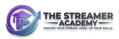 The Streamer Academy Logo - The Best Online Training for Streamers