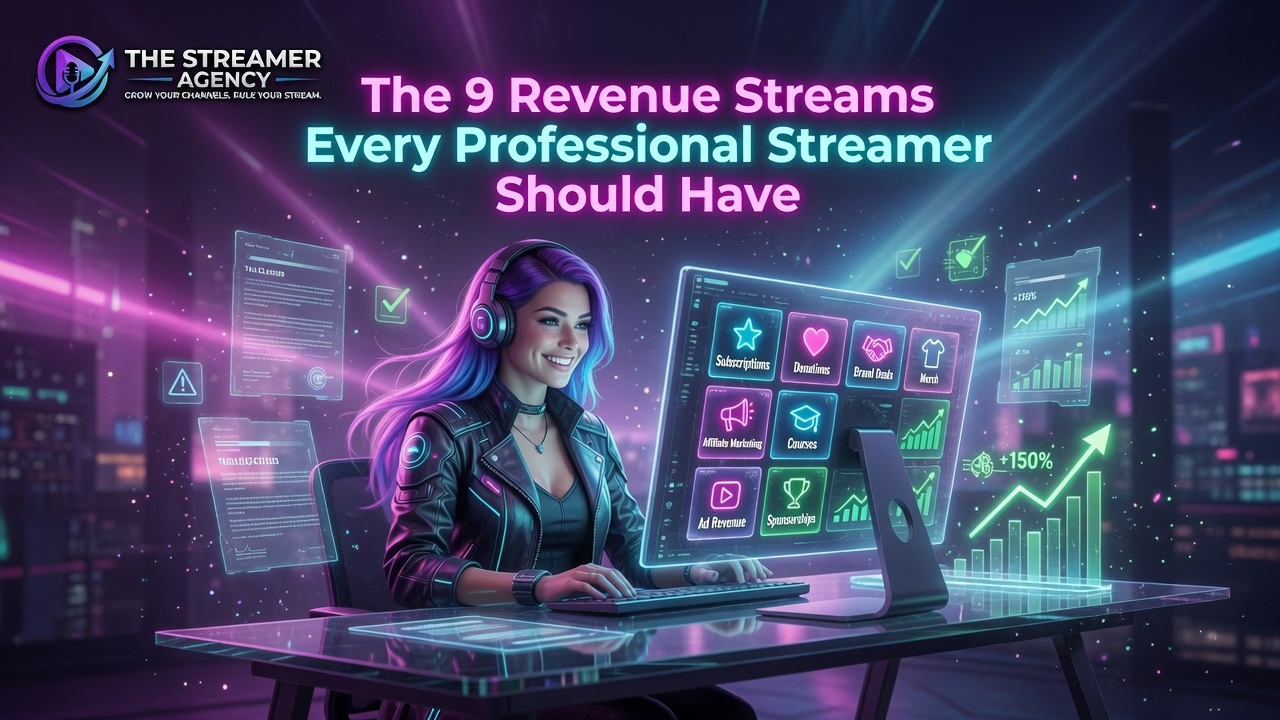 The 9 Revenue Streams Every Professional Streamer Should Have The 9 Revenue Streams Every Professional Streamer Should Have