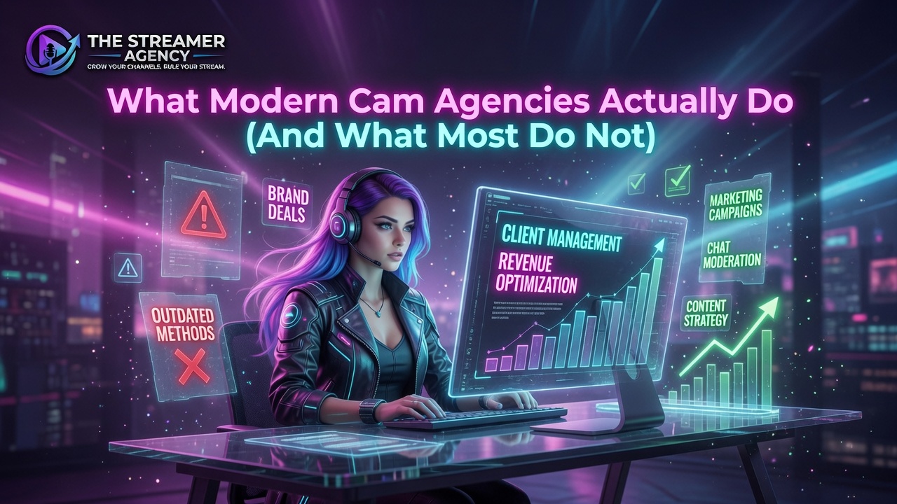 What Modern Cam Agencies Actually Do (And What Most Do Not) What Modern Cam Agencies Actually Do (And What Most Do Not)